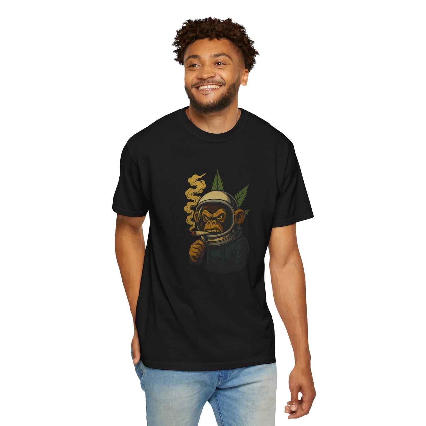 Mad Monkey Tee Heavy Attitude. Zero Apologies