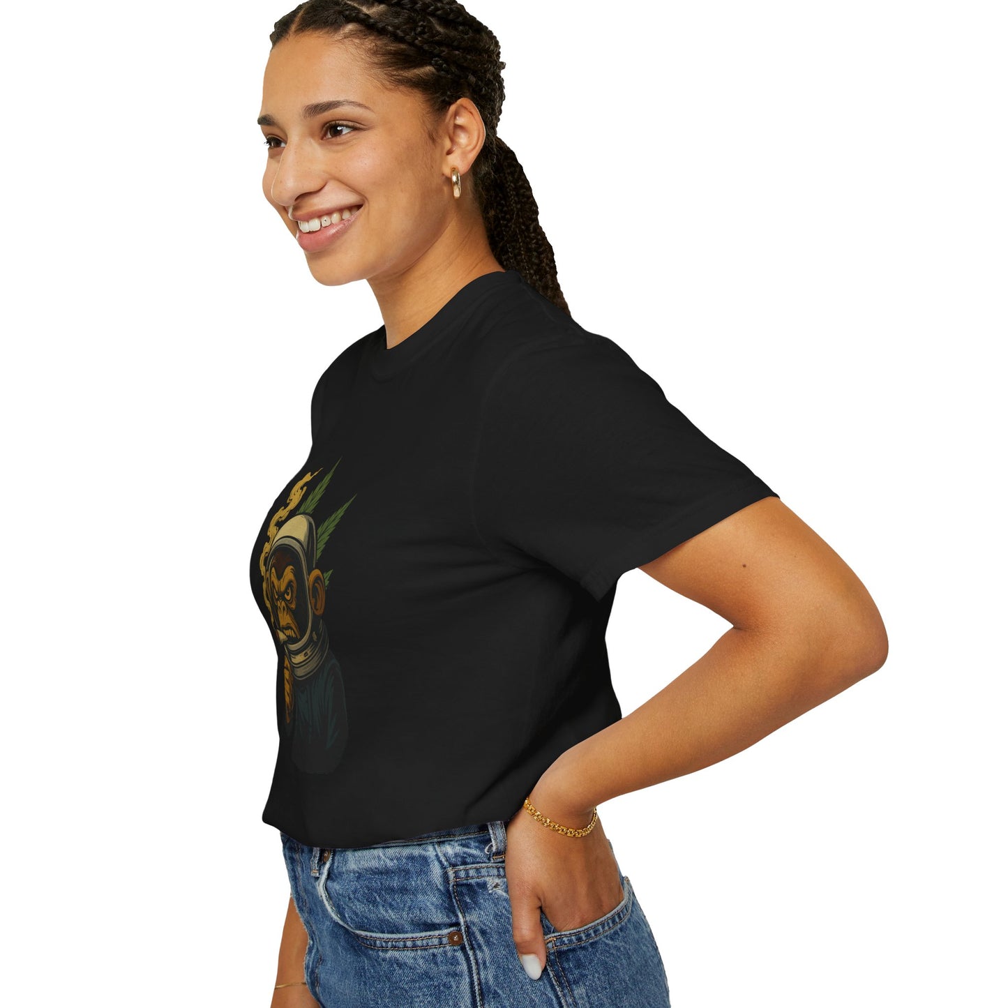 Mad Monkey Tee Heavy Attitude. Zero Apologies