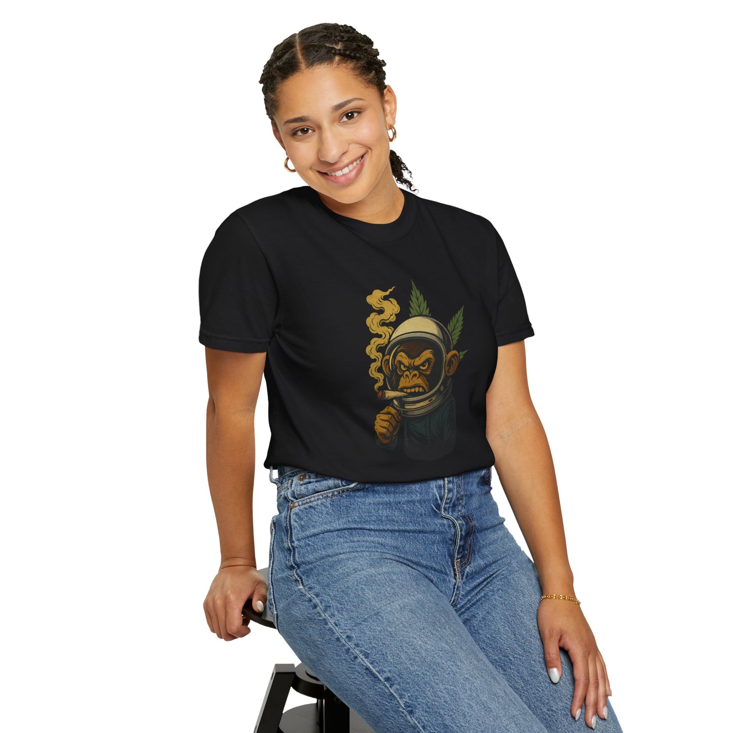 Mad Monkey Tee Heavy Attitude. Zero Apologies